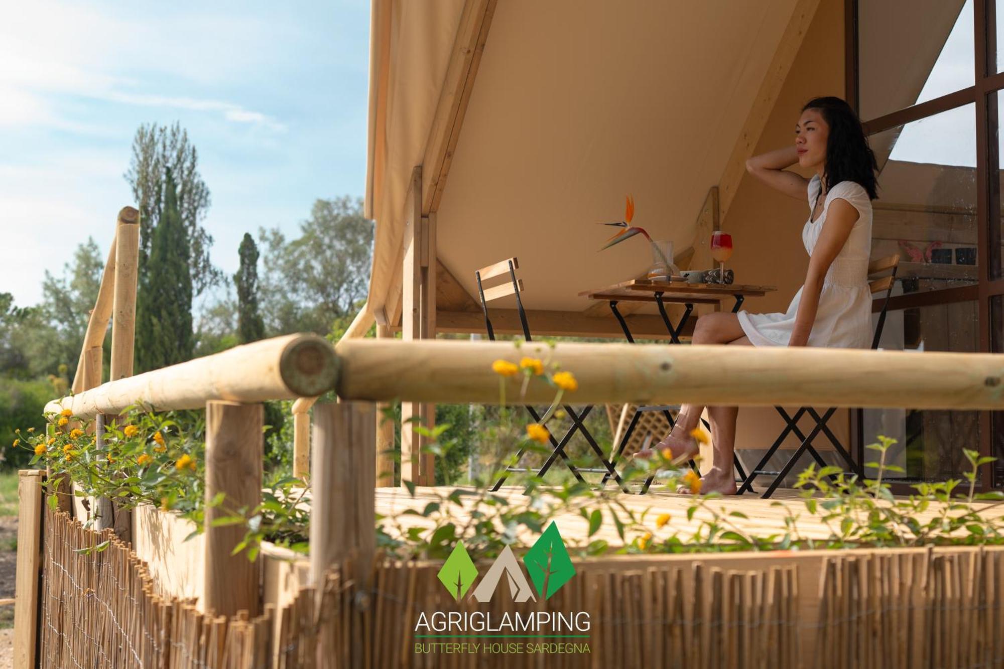 Hotel Agriglamping Butterfly House Sardegna Olmedo Exteriér fotografie